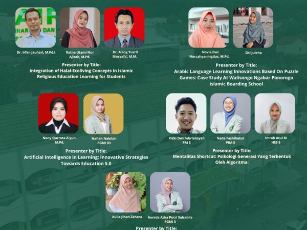 Their Article Has Passed In The 3rd International Conference On Islamic Education And Instruction (Iciei) "Navigating A Sustainable Future: Leveraging Technology To Enhance Science Learning And Foster Innovation In Islamic Education" The Program Is Organized By Faculty Of Science Tarbiyah Universitas Islam Negeri Raden Mas Said Surakarta