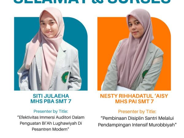 Their article has passed in "Student Symposium on Islamic Education (STORIES 2025) "Transformasi Pendidikan Islam di Era Digital: Membangun Karakter, Spiritualitas, dan Keberlanjutan Global"  FAKULTAS ILMU AGAMA ISLAM UNIVERSITAS ISLAM INDONESIA