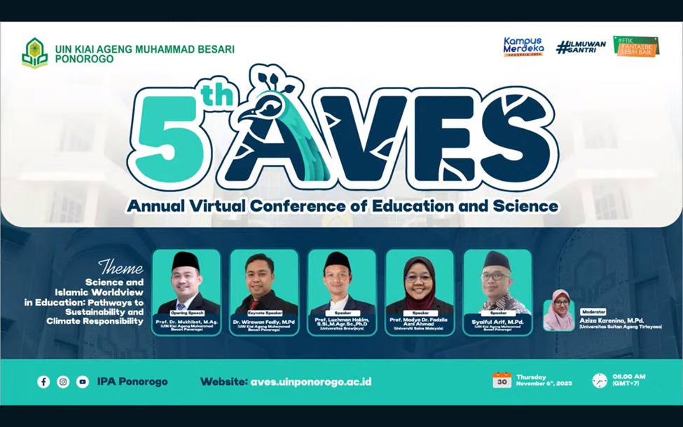 Dosen Dakwah IAIRM Ngabar Presentasikan Etika Islam dalam Pemanfaatan AI pada AVES 2025