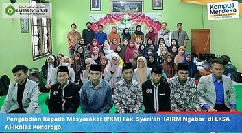 Fakultas Syariah IAIRM Ngabar Laksanakan PKM di LKSA Al-Ikhlas Ponorogo
