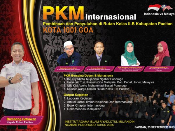 PKM Kolaborasi Internasional Dosen IAIRM Ngabar: Penyuluhan dan Pembinaan Warga Binaan Rutan Kelas IIB Pacitan